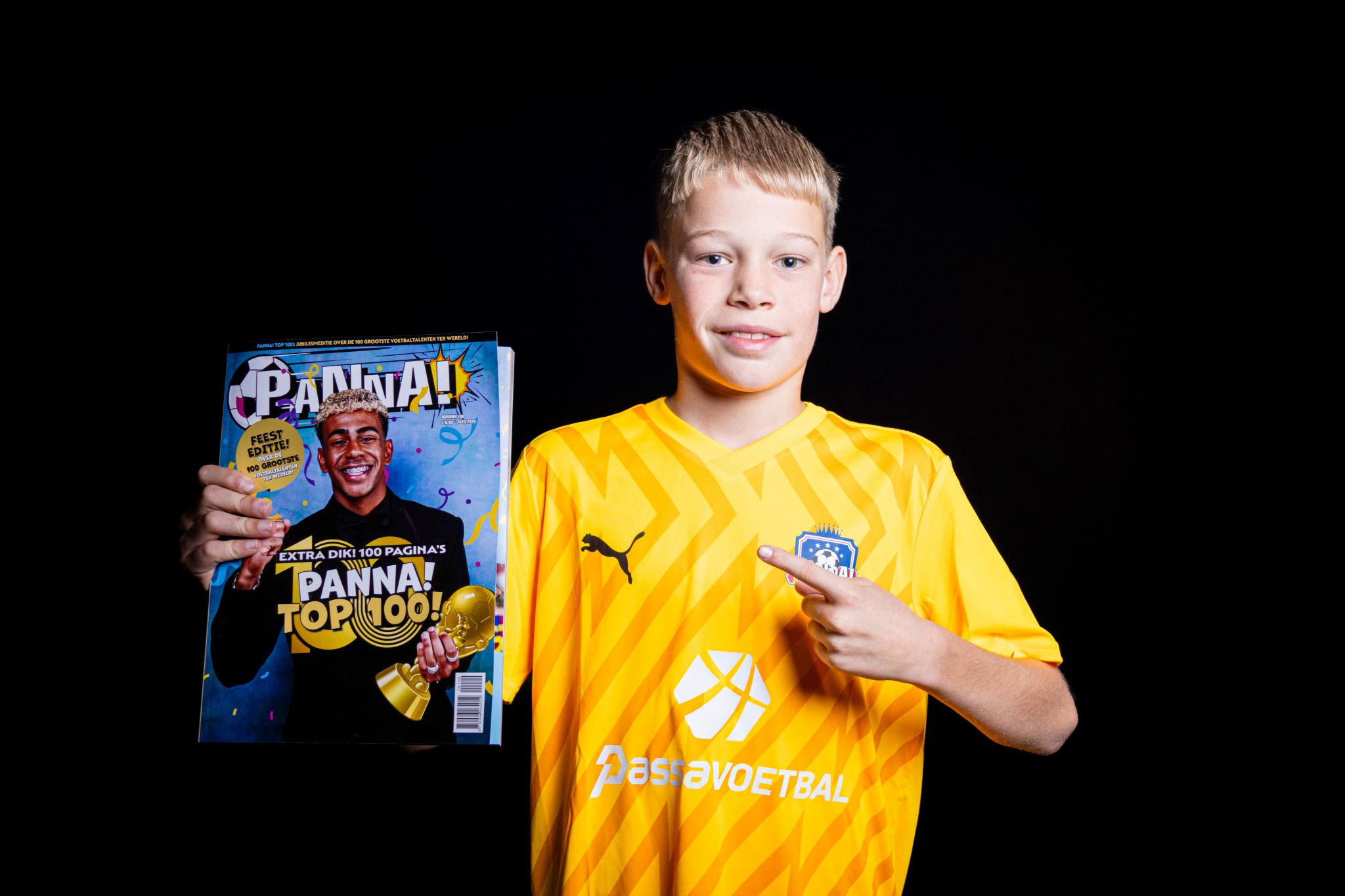 Florys Rijkelijkhuizen (JO13-1) speelt dit seizoen in het PANNA! Sterrenteam!