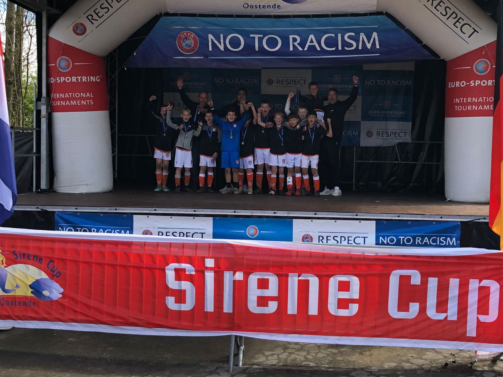 Kickers Jo-11 vijfde bij Sirene Cup Oostende