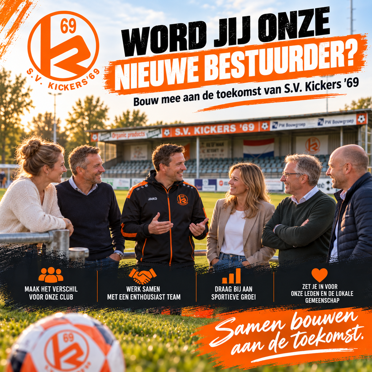 Word jij onze nieuwe bestuurder?