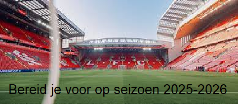 Teamindeling en trainingstijden seizoen 2025 - 2026