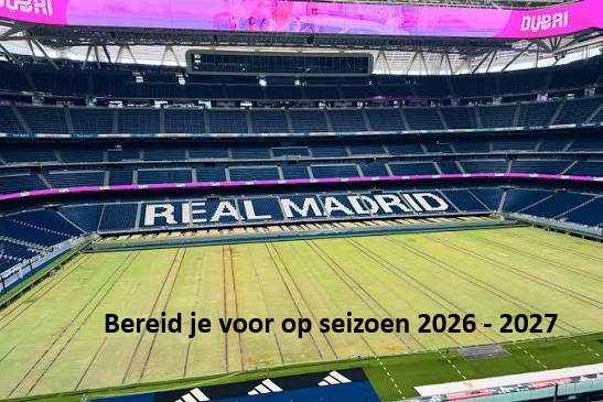 Voorlopige teamindeling seizoen 2026 - 2027