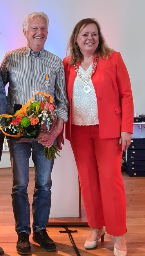 Koninklijk onderscheiding voor voorzitter Wim Buskermolen