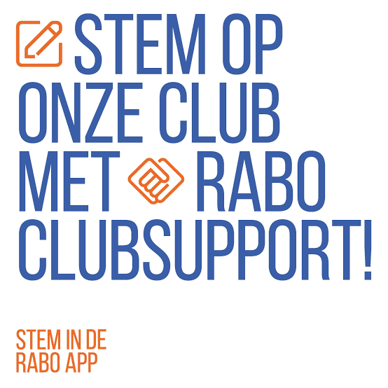 Steun S.V. Kickers '69 met Rabo clubsupport